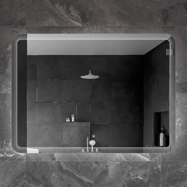 Зеркало (110х80) Cezares CZR-SPC-DUET-1100-800-LED-TCH