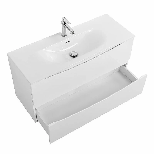 Тумба под раковину BelBagno Marino MARINO-CER-MINI-1000-2C-SO-BL-P Bianco Lucido