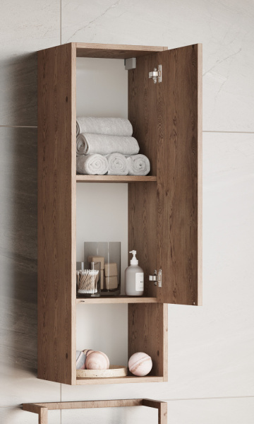 Шкаф подвесной Aquaton Хоуп 1A287503HP6C0 орех