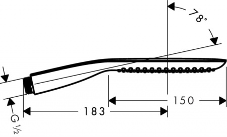 Ручной душ Hansgrohe PuraVida 28568400