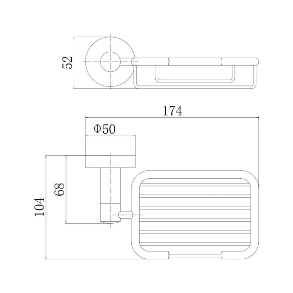 Мыльница FASHUN A51502-1