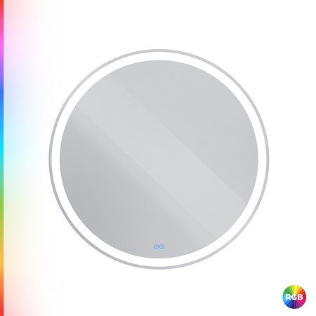 Зеркало c RGB подсветкой (80х80) Cezares CZR-SPC-MC-800-RGB-TCH