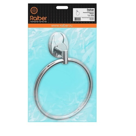 Полотенцедержатель "кольцо" Raiber R70110