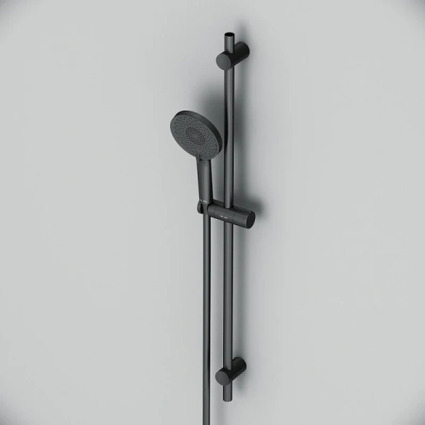 Душевой гарнитур Am.Pm X-Joy F0185A022, лейка 3 режима струи, черный матовый