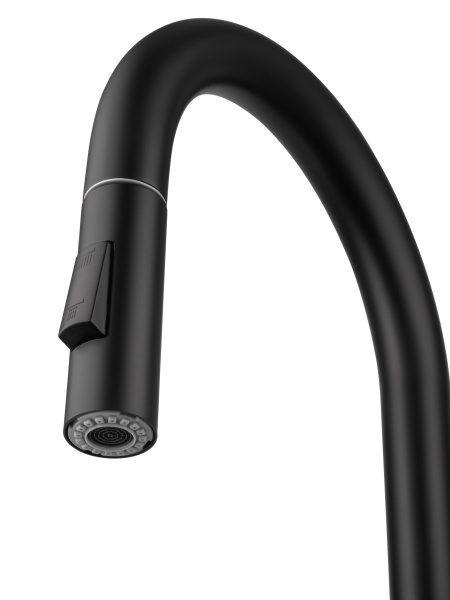 Смеситель для кухни с выдвижным изливом WONZON & WOGHAND, черный матовый WW-A20782-MB Смеситель для кухни с выдвижным изливом WONZON & WOGHAND, черный матовый WW-A20782-MB