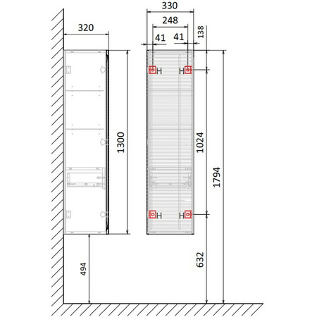 Пенал Jorno Karat 130 Kar.04.130/P/BuL