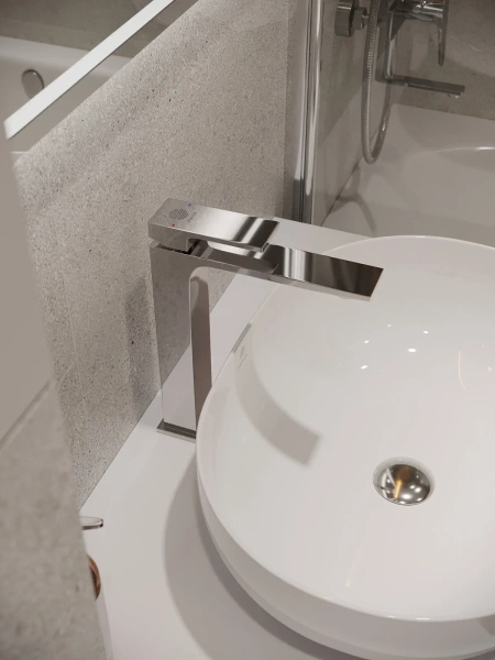 Донный клапан с переливом Orange X1-004cr хром