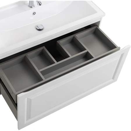 Тумба под раковину Cezares GIUBILEO-N-100-1C-SO-BL Bianco Lucido