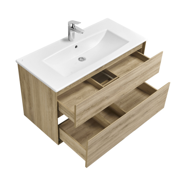 Тумба с раковиной Aquaton Либерти 100 1A2796K0LYC70