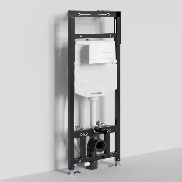 Инсталляция для подвесного унитаза WasserKraft Alme 15TLT.010.ME.WH04