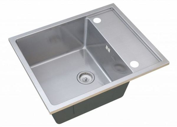 Кухонная мойка (60x50) Zorg Steel Hammer SH R 6050