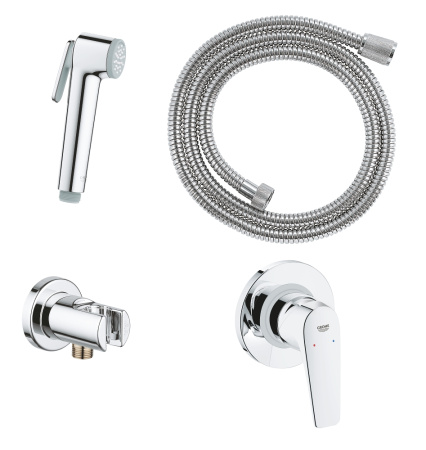 Готовый комплект для гигиенического душа Grohe BauFlow 29328 000 (29328000) хром