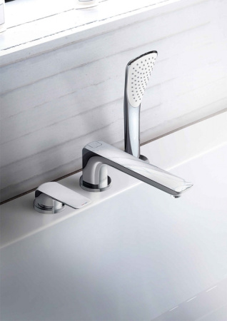 Смеситель на борт ванны Kludi Ameo 414470575