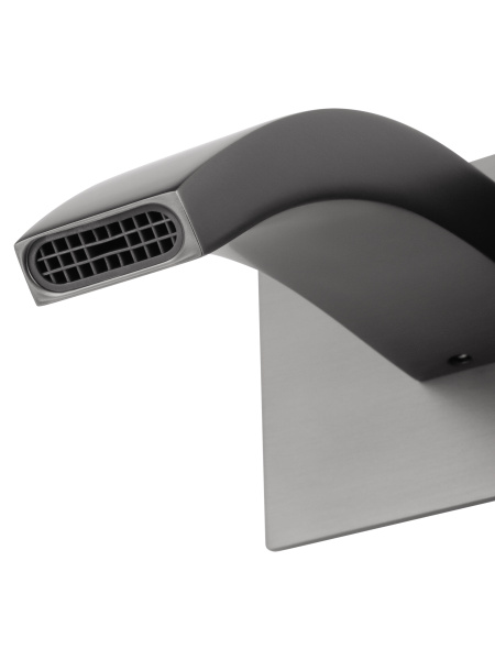 Смеситель для раковины встраиваемый WONZON & WOGHAND FIT, темный графит WW-88869009-BGM