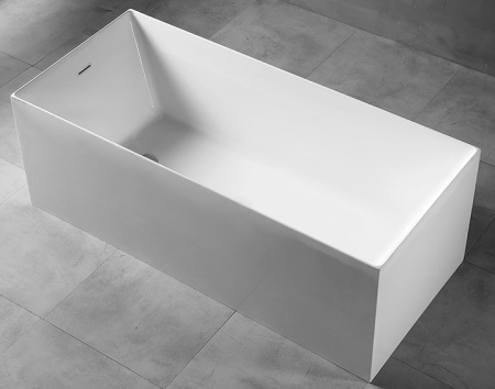 Акриловая ванна (170х75) ABBER AB9274-1.7 без гидромассажа, белый