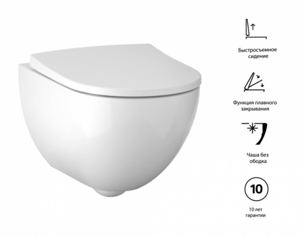 Комплект унитаз с инсталляцией Geberit Acanto 500.128.21.A