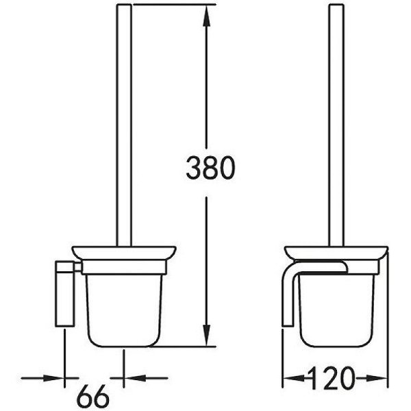Ёршик для унитаза CEZARES ULTIMA CZR-F-8932