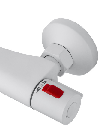 Смеситель для душа с термостатом WONZON & WOGHAND INN 5, белый матовый WW-B2005-A-MW