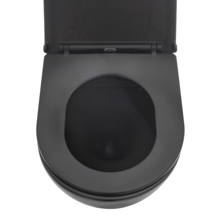Инсталляция с унитазом AQUAme AQM40002MB черный матовый