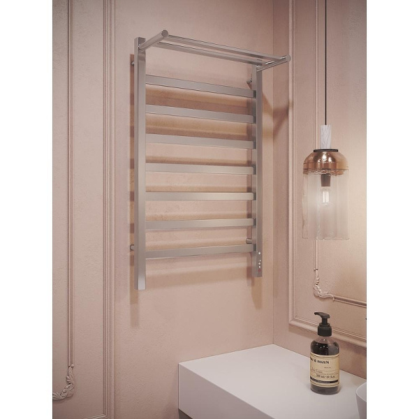 Полотенцесушитель электрический с полкой (50х85) П8 Terminus Нотто 4670078559258