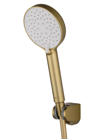 Смеситель для душа с термостатом WONZON & WOGHAND INN 6, брашированное золото WW-B2029-A-BG