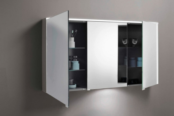 Зеркальный шкаф с LED подсветкой BURGBAD Eqio SPGT120LF2010