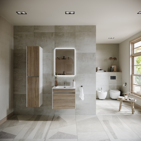 Тумба под раковину Sancos  Smart SM60E дуб бардолино