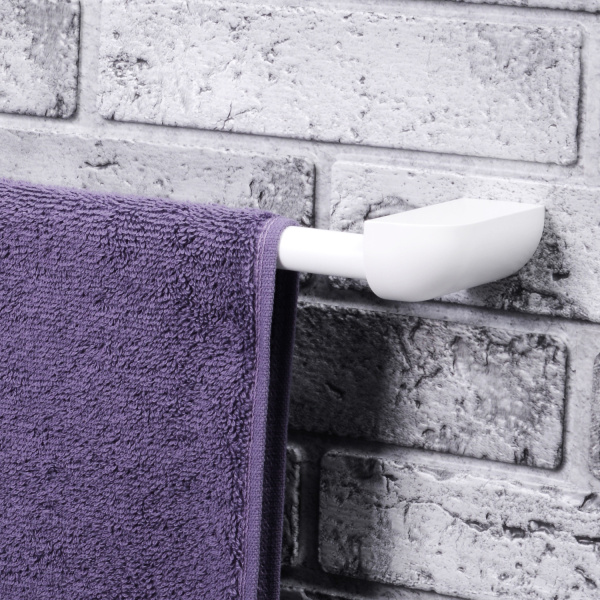 Держатель полотенец одинарный WasserKRAFT Kammel K-8330WHITE