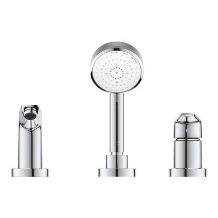 Однорычажный смеситель для ванны с душем Grohe BauEdge 25117 00A (2511710A) хром
