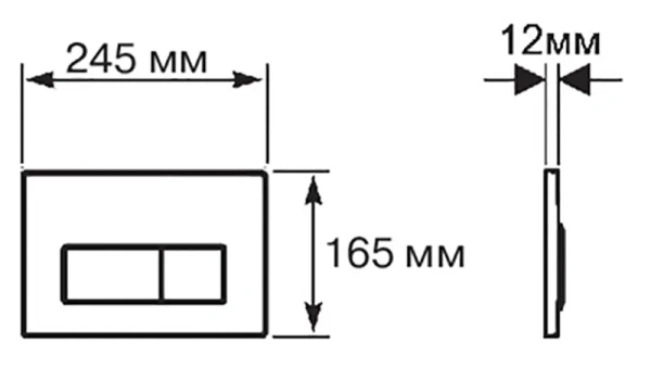 Панель смыва Aquatek KDI-0000022