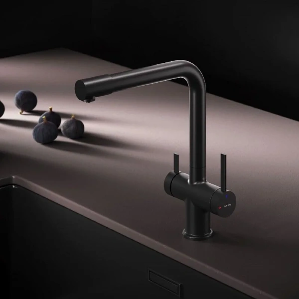 Смеситель для кухни с подключением к фильтру Am.Pm Func F8F05722 черный матовый
