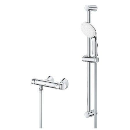 Термостат для душа с душевым гарнитуром Grohe Grohtherm 500 34796 000 (34796000) хром