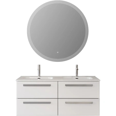 Тумба под раковину Cezares ECO-CER-N-1200-4C-SO-2-BL Bianco Lucido без ручек
