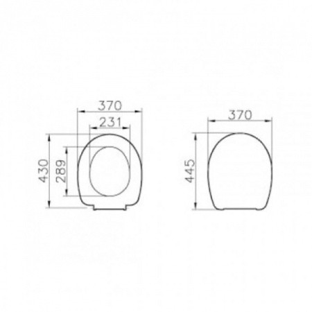 Сиденье для унитаза Vitra 115-003-001