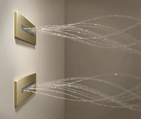 Душевой комплект с термостатом Arrow ARQ14H889CG золото