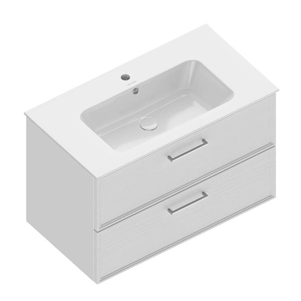 Тумба под раковину Kerama Marazzi Piano Classic 85 PIA.CL.85\WHT.M