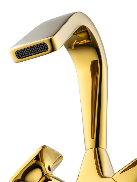 Смеситель для раковины высокий WONZON & WOGHAND SHAKESPEARE, темное золото WW-651103-DG Смеситель для раковины высокий WONZON & WOGHAND SHAKESPEARE, темное золото WW-651103-DG