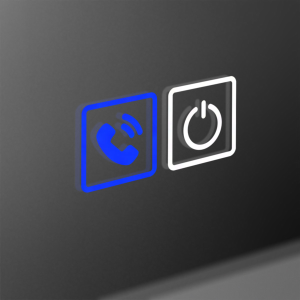 Зеркало BelBagno SPC-GRT-1000-800-LED-TCH-PHONE