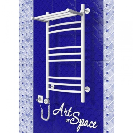 Полотенцесушитель ArtofSpace ARTICO LEDGE EAAOL4001200RAL9016LP