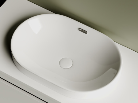 Раковина встраиваемая сверху (60х40) Ceramica Nova ELEMENT CN5020