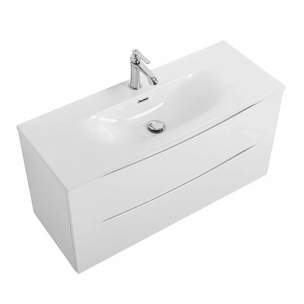 Тумба под раковину BelBagno Marino MARINO-CER-MINI-1000-2C-SO-BL-P Bianco Lucido