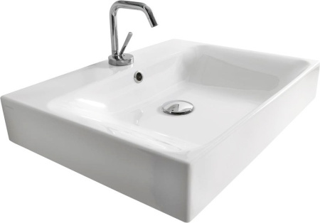 Раковина подвесная (60х45) Kerasan Cento 353101*1 белая