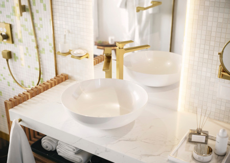 Ручка для двери душевой Hansgrohe AddStoris 41759990 полированное золото