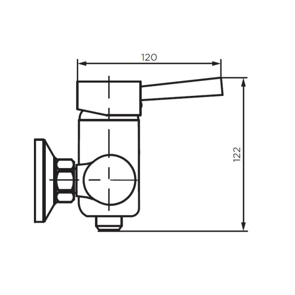 Смеситель для душа Dorff Logic  new D3020000SS Смеситель для душа Dorff Logic  new D3020000SS