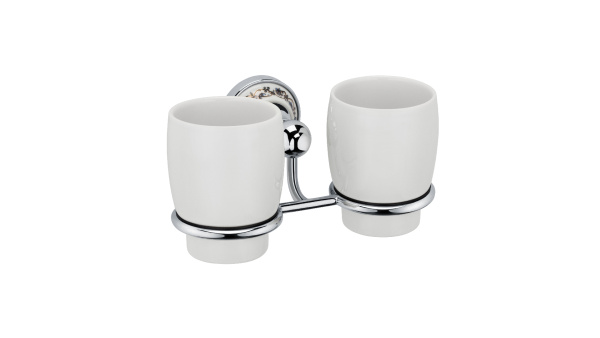 Стакан для зубных щеток FIXSEN Bogema двойной FX-78507