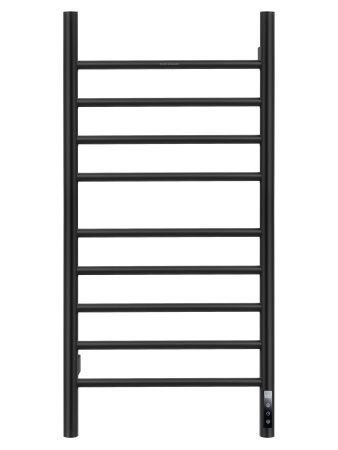 Полотенцесушитель электрический WONZON & WOGHAND BONN, черный матовый WW-AL409-MB