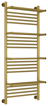 Полотенцесушитель Водяной Сунержа Богема 4 полки + (120х50) Состаренная Латунь 051-0224-1250