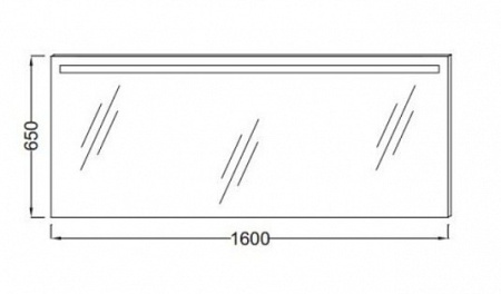 Зеркало Jacob Delafon Parallel EB1422-NF