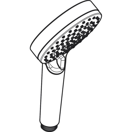 Ручной душ Hansgrohe Crometta Vario Green 26336400 белый/хром
