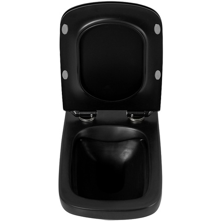Комплект унитаза с инсталляцией BelBagno BB3201CHR-MB/BB3201SC-MB/BB002-80/BB007-PR-NERO.M